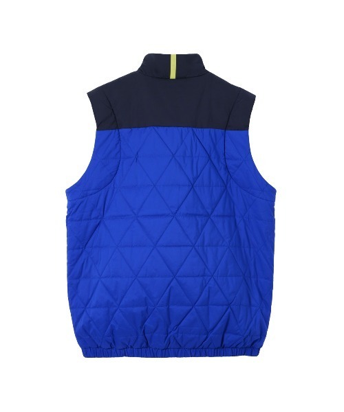 le coq sportif GOLF(ルコックスポルティフゴルフ)の「【le coq sportif GOLF】撥水/防風/保温中綿2WAYブルゾン【袖取り外し可能】 ゴルフウェア(ブルゾン・メンズ・ベージュ/ネイビー/ブルー/グレー・S/M/L/XL/3L)」の18枚目の写真