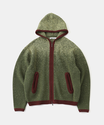 PARANOID（パラノイド）の「PARANOID / パラノイド GRADATION ZIP KNIT HOODIE YUKIY（パーカー）」
