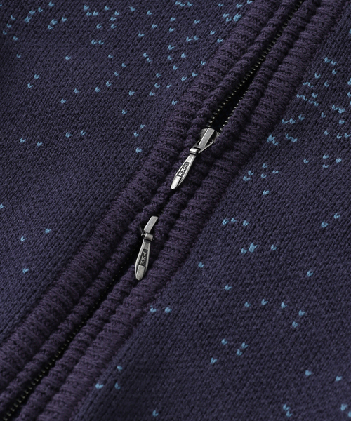 セール】PARANOID / パラノイド GRADATION ZIP KNIT HOODIE YUKIY