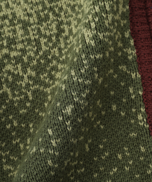 セール】PARANOID / パラノイド GRADATION ZIP KNIT HOODIE YUKIY