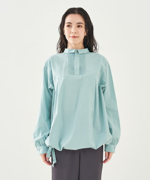 collex(コレックス)の「前後2WAYプルオーバーブラウス(シャツ/ブラウス・レディース・ブルー/チャコールグレー/アイボリー・フリー)」の20枚目の写真