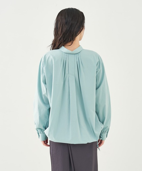 collex(コレックス)の「前後2WAYプルオーバーブラウス(シャツ/ブラウス・レディース・ブルー/チャコールグレー/アイボリー・フリー)」の22枚目の写真