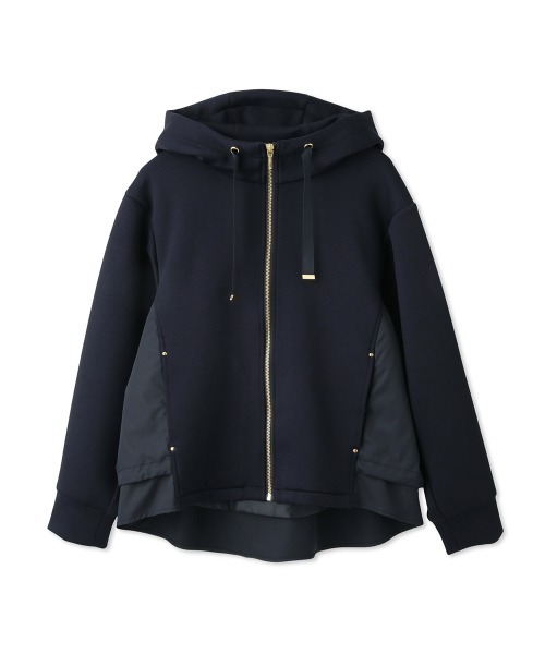 セール】カルゼダンボール異素材切替パーカー（その他アウター