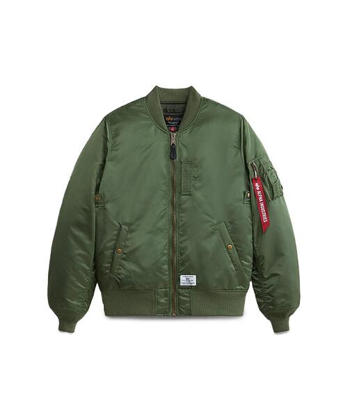 Alpha Industries(アルファインダストリーズ)の「Alpha Industries/アルファインダストリーズ/MA-1 MOD FLIGHT JACKET/エムエーワン フライトジャケット(MA-1・メンズ・その他2/ブラウン/その他10/ブラック・L/M/2XL/XL)」の4枚目の写真