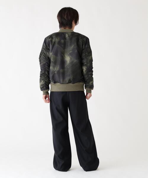 Alpha Industries(アルファインダストリーズ)の「Alpha Industries/アルファインダストリーズ/MA-1 MOD FLIGHT JACKET/エムエーワン フライトジャケット(MA-1・メンズ・その他2/ブラウン/その他10/ブラック・L/M/2XL/XL)」の7枚目の写真