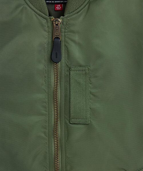 Alpha Industries(アルファインダストリーズ)の「Alpha Industries/アルファインダストリーズ/MA-1 MOD FLIGHT JACKET/エムエーワン フライトジャケット(MA-1・メンズ・その他2/ブラウン/その他10/ブラック・L/M/2XL/XL)」の21枚目の写真