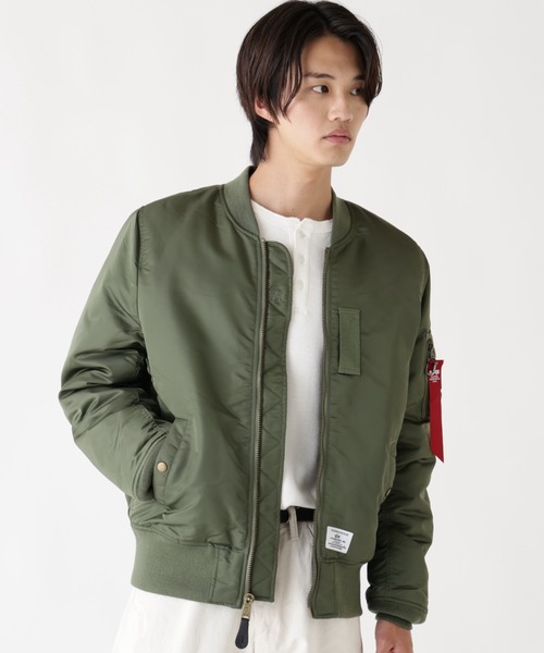 Alpha Industries（アルファインダストリーズ）の「Alpha Industries/アルファインダストリーズ/MA-1 MOD FLIGHT JACKET/エムエーワン フライトジャケット（MA-1・メンズ・その他2/ブラウン/その他10/ブラック・L/M/2XL/XL）」の4枚目の写真