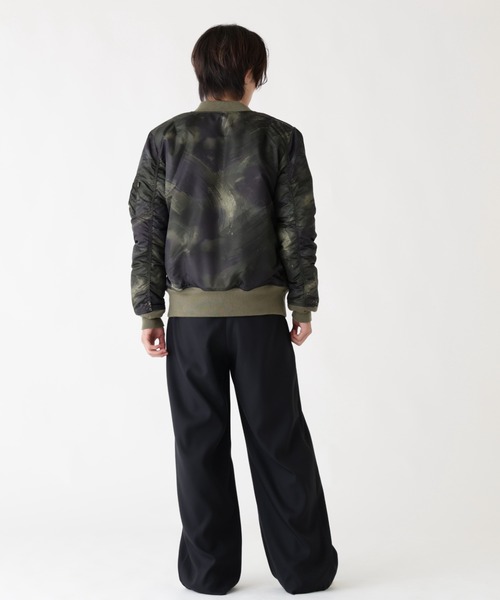 Alpha Industries（アルファインダストリーズ）の「Alpha Industries/アルファインダストリーズ/MA-1 MOD FLIGHT JACKET/エムエーワン フライトジャケット（MA-1・メンズ・その他2/ブラウン/その他10/ブラック・L/M/2XL/XL）」の17枚目の写真