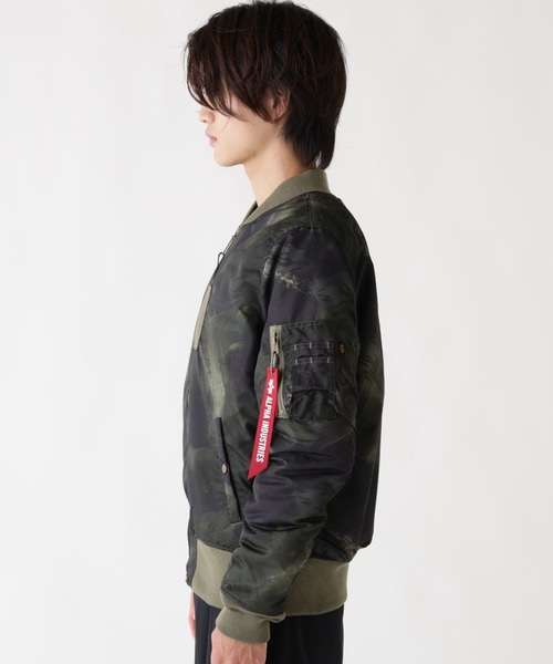Alpha Industries（アルファインダストリーズ）の「Alpha Industries/アルファインダストリーズ/MA-1 MOD FLIGHT JACKET/エムエーワン フライトジャケット（MA-1・メンズ・その他2/ブラウン/その他10/ブラック・L/M/2XL/XL）」の8枚目の写真