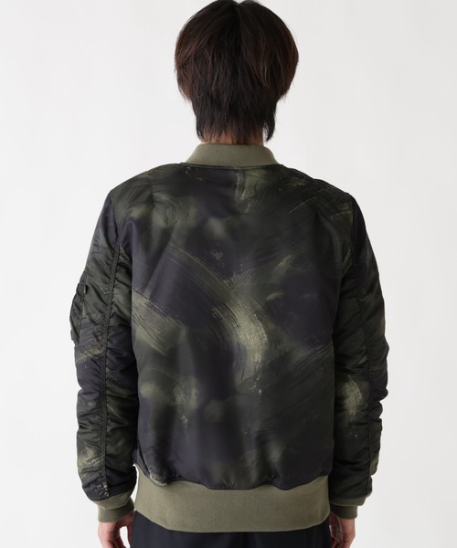 Alpha Industries（アルファインダストリーズ）の「Alpha Industries/アルファインダストリーズ/MA-1 MOD FLIGHT JACKET/エムエーワン フライトジャケット（MA-1・メンズ・その他2/ブラウン/その他10/ブラック・L/M/2XL/XL）」の9枚目の写真