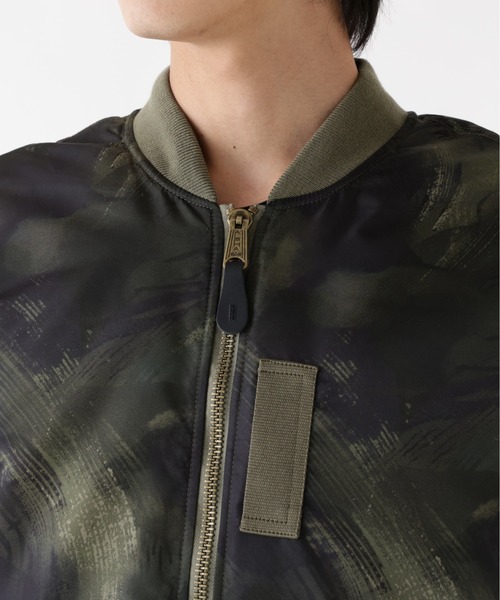 Alpha Industries（アルファインダストリーズ）の「Alpha Industries/アルファインダストリーズ/MA-1 MOD FLIGHT JACKET/エムエーワン フライトジャケット（MA-1・メンズ・その他2/ブラウン/その他10/ブラック・L/M/2XL/XL）」の10枚目の写真