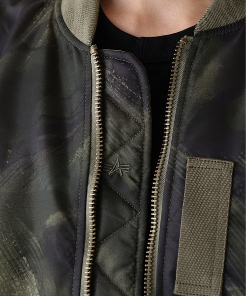 Alpha Industries（アルファインダストリーズ）の「Alpha Industries/アルファインダストリーズ/MA-1 MOD FLIGHT JACKET/エムエーワン フライトジャケット（MA-1・メンズ・その他2/ブラウン/その他10/ブラック・L/M/2XL/XL）」の13枚目の写真
