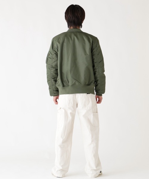 Alpha Industries（アルファインダストリーズ）の「Alpha Industries/アルファインダストリーズ/MA-1 MOD FLIGHT JACKET/エムエーワン フライトジャケット（MA-1・メンズ・その他2/ブラウン/その他10/ブラック・L/M/2XL/XL）」の19枚目の写真