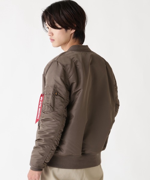 Alpha Industries（アルファインダストリーズ）の「Alpha Industries/アルファインダストリーズ/MA-1 MOD FLIGHT JACKET/エムエーワン フライトジャケット（MA-1・メンズ・その他2/ブラウン/その他10/ブラック・L/M/2XL/XL）」の5枚目の写真