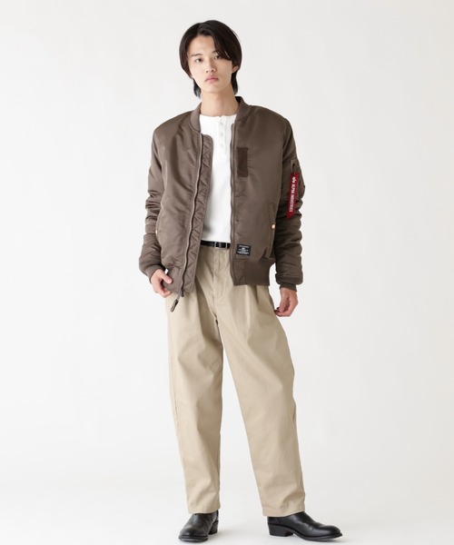 Alpha Industries（アルファインダストリーズ）の「Alpha Industries/アルファインダストリーズ/MA-1 MOD FLIGHT JACKET/エムエーワン フライトジャケット（MA-1・メンズ・その他2/ブラウン/その他10/ブラック・L/M/2XL/XL）」の14枚目の写真