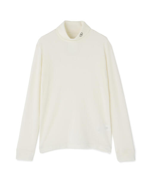 パーリーゲイツ　長袖ハイネックカットソー　新品　ホワイト　サイズM(1)　正規品 良品】PEARLYGATES パーリーゲイツ ハイネック インナーTシャツ 白