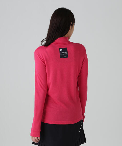 セール】【PEARLY GATES】スーパーファインウール長袖タートルネック