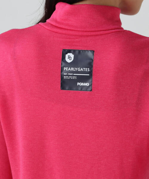 セール】【PEARLY GATES】スーパーファインウール長袖タートルネック
