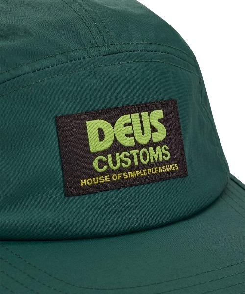 DEUS EX MACHINA（デウスエクスマキナ）の「CLEMENT 5 PANEL CAP（キャップ・メンズ・ブラック/グリーン系その他/ブルー系その他・OS）」の6枚目の写真
