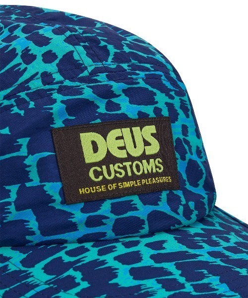 DEUS EX MACHINA（デウスエクスマキナ）の「CLEMENT 5 PANEL CAP（キャップ・メンズ・ブラック/グリーン系その他/ブルー系その他・OS）」の8枚目の写真