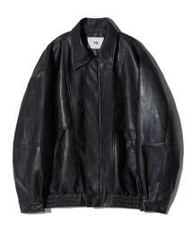 VTWO（ブイツー）の「8020 VEGAN LEATHER VINTAGE OVERSIZED JACKET_BLACK（ライダースジャケット）」