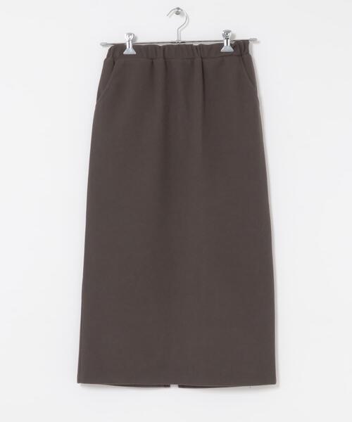EKAL（エカル）の「ウォームドジャージスカート（スカート・レディース・ブラック/ブラウン/アイボリー・ONE）」の10枚目の写真