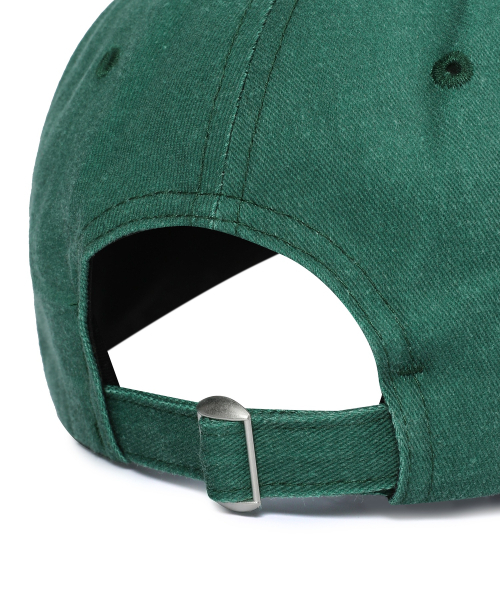 MUCENT（ムセント）の「シグネチャーボールキャップ（ピグメントダイングオリーブグリーン）（キャップ・レディース・グリーン系その他・FREE）」の4枚目の写真