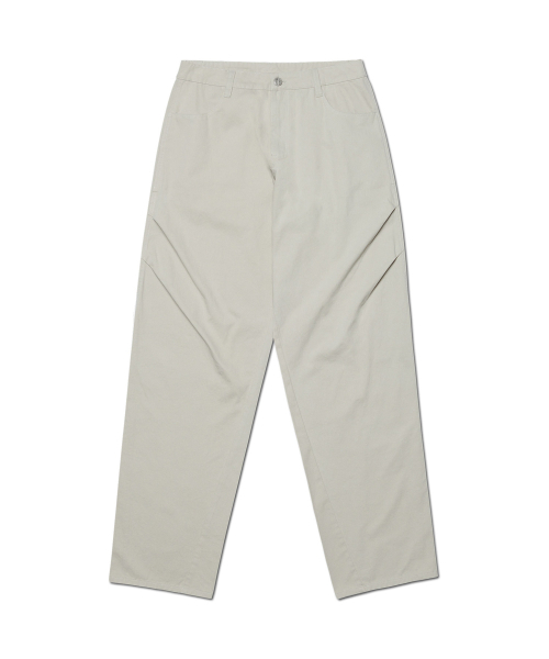 NOMANUAL(NOMANUAL)の「STACK PANTS - LIGHT GRAY(その他パンツ・レディース・その他・SMALL/MEDIUM/LARGE/X-LARGE)」の1枚目の写真