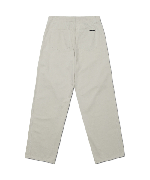 NOMANUAL(NOMANUAL)の「STACK PANTS - LIGHT GRAY(その他パンツ・レディース・その他・SMALL/MEDIUM/LARGE/X-LARGE)」の2枚目の写真