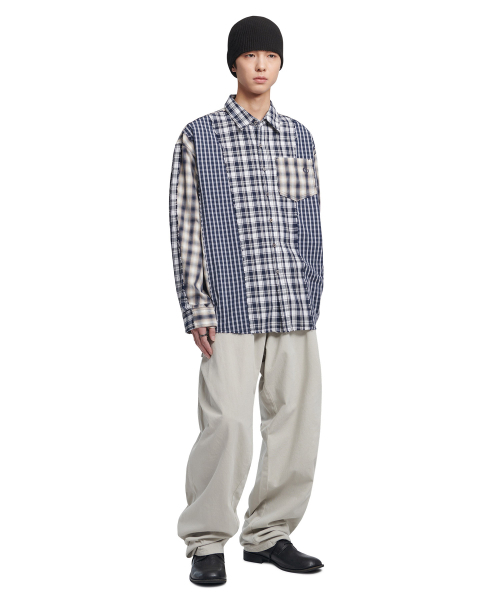NOMANUAL(NOMANUAL)の「STACK PANTS - LIGHT GRAY(その他パンツ・レディース・その他・SMALL/MEDIUM/LARGE/X-LARGE)」の3枚目の写真
