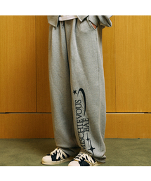 ミスチャーバス ワイドスウェットパンツ グレー