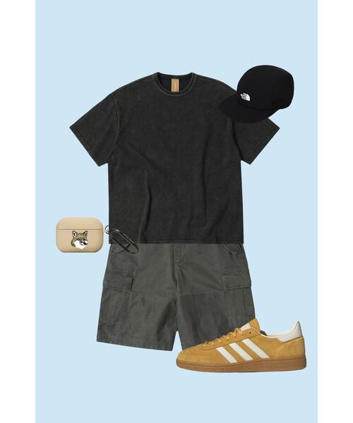 FRIZMWORKS(フリズムワークス)の「OG VINTAGE DYEING HALF TEE _ BLACK BROWN(Tシャツ/カットソー・メンズ・その他・SMALL/MEDIUM/LARGE/X-LARGE)」の3枚目の写真