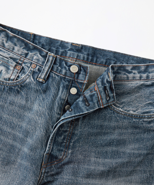 OUTSTANDING(アウトスタンディング)の「40S SELVEDGE STRAIGHT PANTS_L.BLUE(デニムパンツ・メンズ・その他・SMALL/LARGE/MEDIUM)」の4枚目の写真