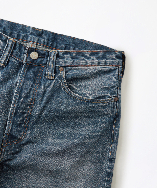 OUTSTANDING(アウトスタンディング)の「40S SELVEDGE STRAIGHT PANTS_L.BLUE(デニムパンツ・メンズ・その他・SMALL/LARGE/MEDIUM)」の5枚目の写真