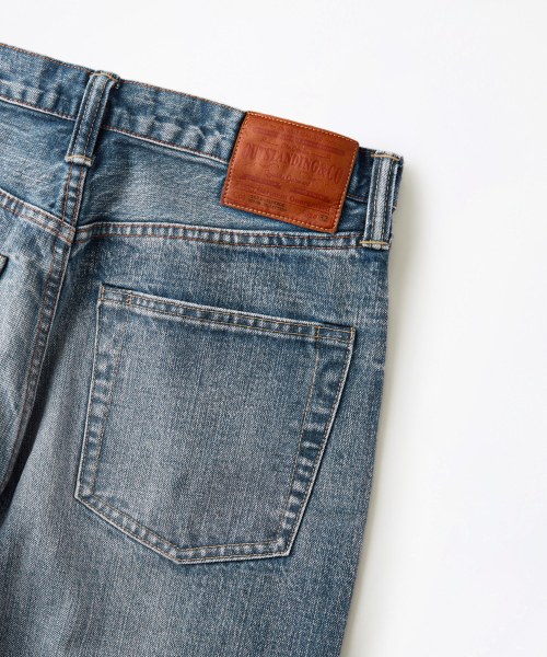 OUTSTANDING(アウトスタンディング)の「40S SELVEDGE STRAIGHT PANTS_L.BLUE(デニムパンツ・メンズ・その他・SMALL/LARGE/MEDIUM)」の6枚目の写真