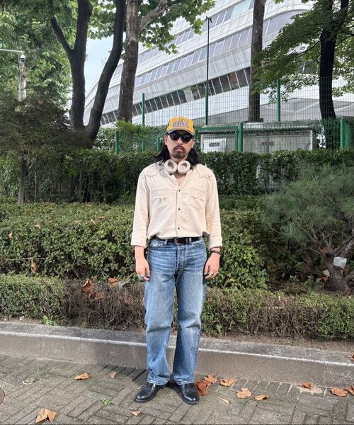 OUTSTANDING(アウトスタンディング)の「40S SELVEDGE STRAIGHT PANTS_L.BLUE(デニムパンツ・メンズ・その他・SMALL/LARGE/MEDIUM)」の9枚目の写真