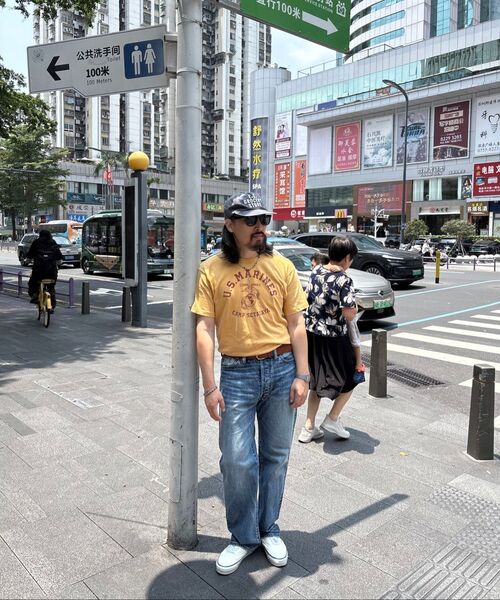 OUTSTANDING(アウトスタンディング)の「40S SELVEDGE STRAIGHT PANTS_L.BLUE(デニムパンツ・メンズ・その他・SMALL/LARGE/MEDIUM)」の14枚目の写真