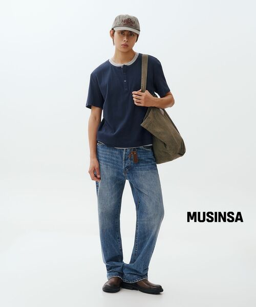 OUTSTANDING(アウトスタンディング)の「40S SELVEDGE STRAIGHT PANTS_L.BLUE(デニムパンツ・メンズ・その他・SMALL/LARGE/MEDIUM)」の17枚目の写真