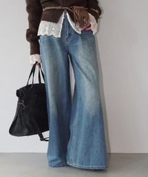 chuclla | ヴィンテージライクフレアデニム chw25a129(デニムパンツ)