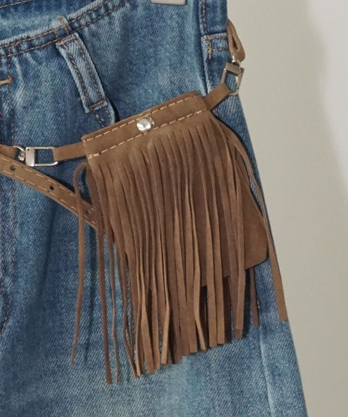 chuclla（チュクラ）の「ヴィンテージライクフレアデニム chw25a129（デニムパンツ・レディース・ブルー・L/M/S）」の13枚目の写真