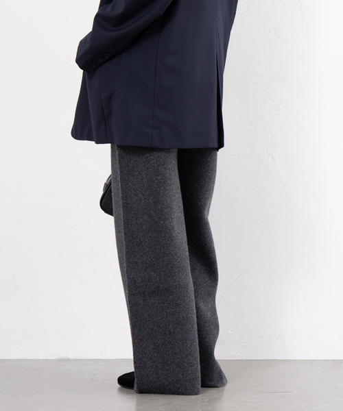 U by SPICK&SPAN（ユーバイスピックアンドスパン）の「ニットパンツ（その他パンツ・レディース・ライトグレー/ブラウン/チャコールグレー・38/36）」の18枚目の写真