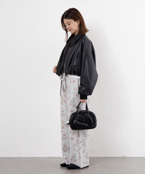 U by SPICK&SPAN（ユーバイスピックアンドスパン）の「ニットパンツ（その他パンツ・レディース・ライトグレー/ブラウン/チャコールグレー・38/36）」の21枚目の写真