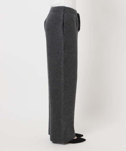 U by SPICK&SPAN（ユーバイスピックアンドスパン）の「ニットパンツ（その他パンツ・レディース・ライトグレー/ブラウン/チャコールグレー・38/36）」の4枚目の写真