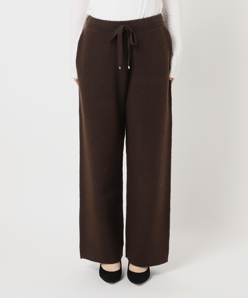 U by SPICK&SPAN（ユーバイスピックアンドスパン）の「ニットパンツ（その他パンツ・レディース・ライトグレー/ブラウン/チャコールグレー・38/36）」の11枚目の写真