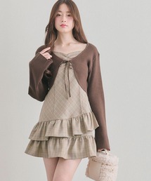 OLIVE des OLIVE | ニットボレロセットワンピ(ワンピース)