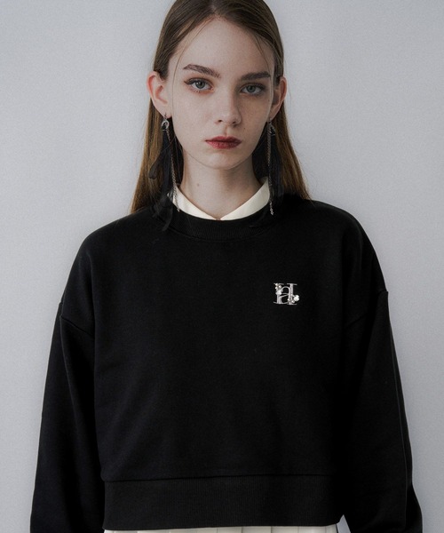 HARE(ハレ)の「ビジューポイントシシュウスウェット(HARE)(スウェット・レディース・ベージュ/ブラック・FREE)」の13枚目の写真