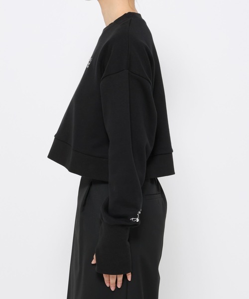 HARE(ハレ)の「ビジューポイントシシュウスウェット(HARE)(スウェット・レディース・ベージュ/ブラック・FREE)」の16枚目の写真