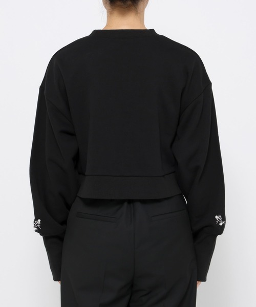 HARE(ハレ)の「ビジューポイントシシュウスウェット(HARE)(スウェット・レディース・ベージュ/ブラック・FREE)」の17枚目の写真