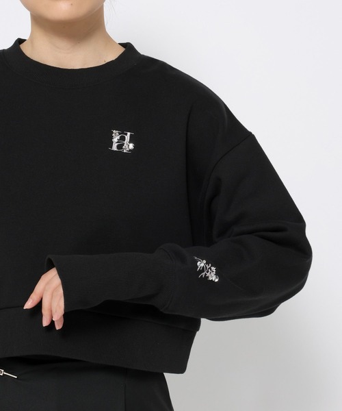 HARE(ハレ)の「ビジューポイントシシュウスウェット(HARE)(スウェット・レディース・ベージュ/ブラック・FREE)」の19枚目の写真