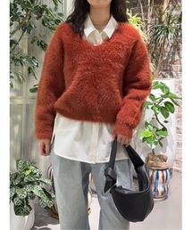 2WAYシャギーニット